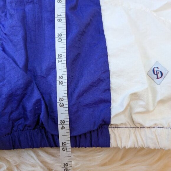 Vintage Cheerleader & Danz Team Purple and Yellow Windbreaker Size XL - Picture 6 of 10